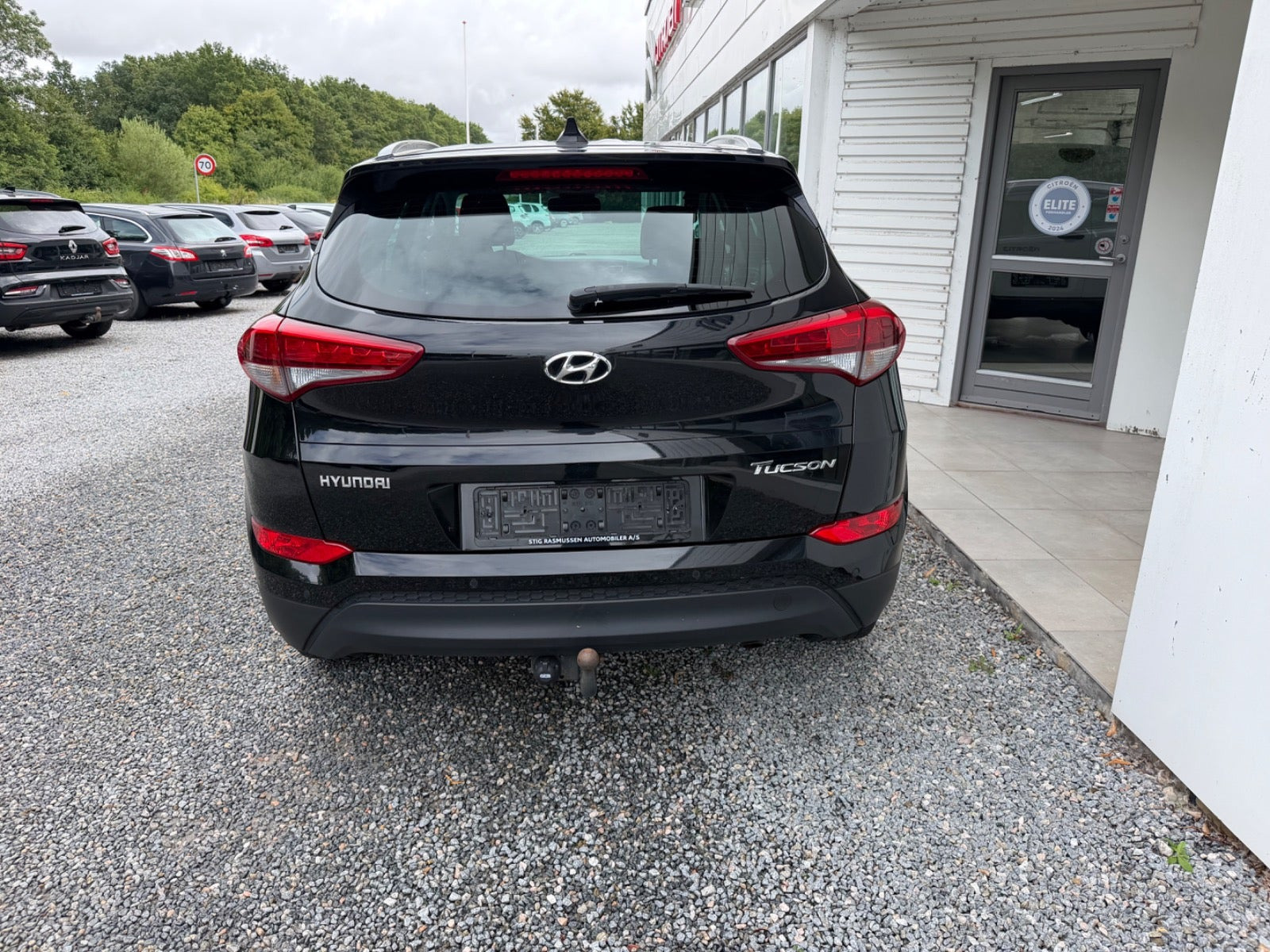 Sort Hyundai Tucson fra 2017