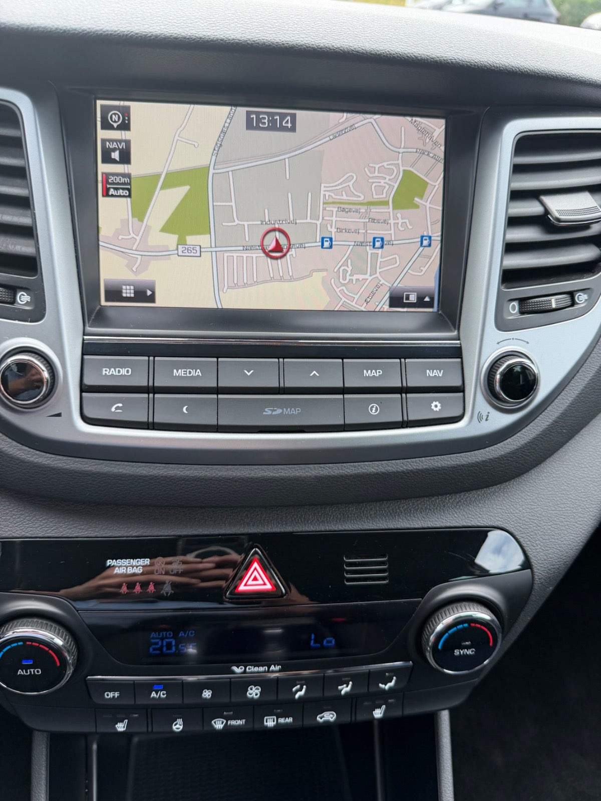 Sort Hyundai Tucson fra 2017