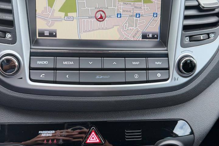 Sort Hyundai Tucson fra 2017