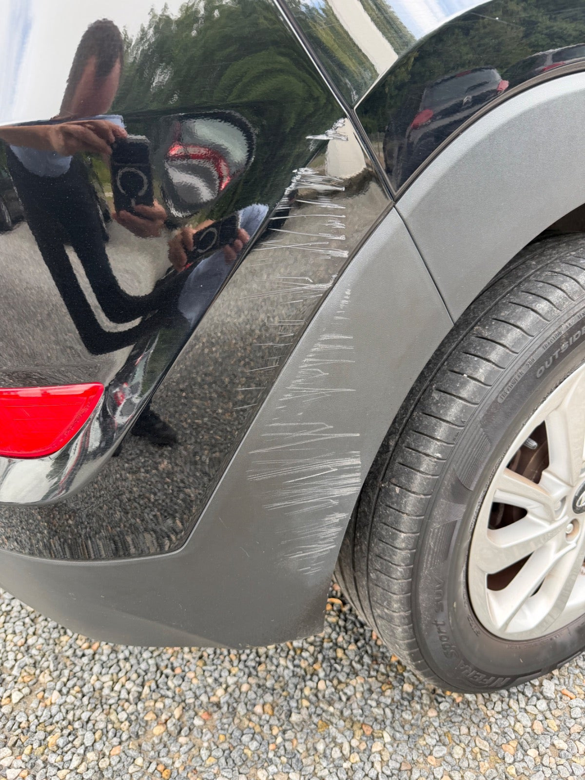 Sort Hyundai Tucson fra 2017