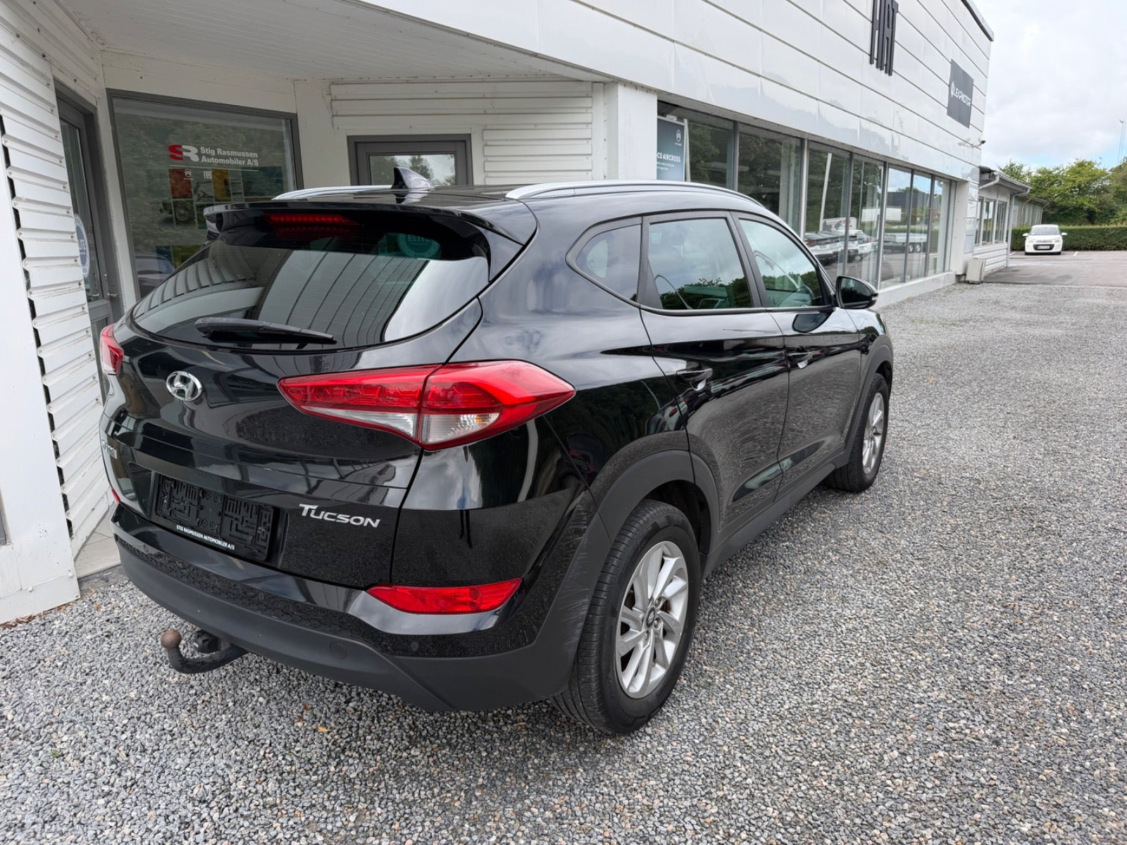 Sort Hyundai Tucson fra 2017