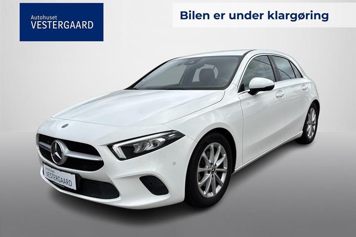Hvid Mercedes A200 fra 2020