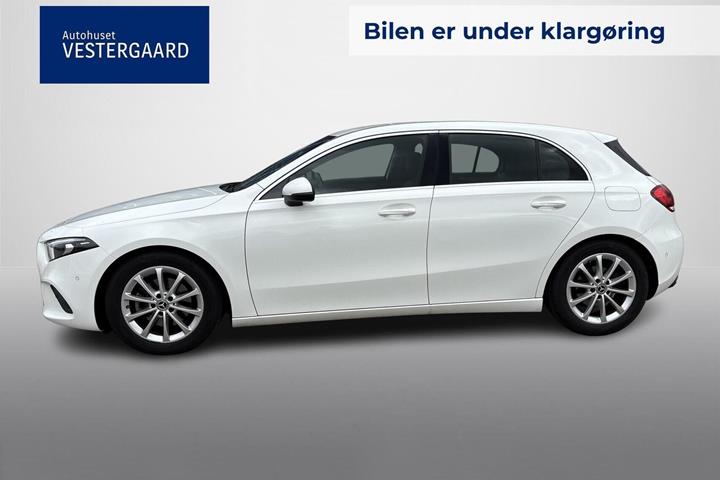 Hvid Mercedes A200 fra 2020