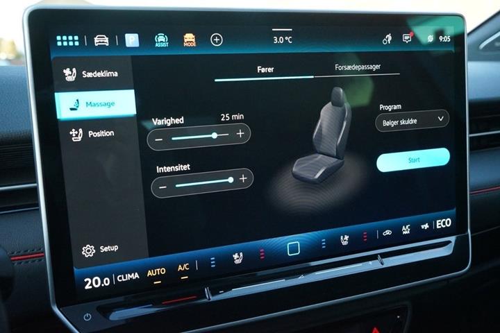 Blå VW ID.7 fra 2025