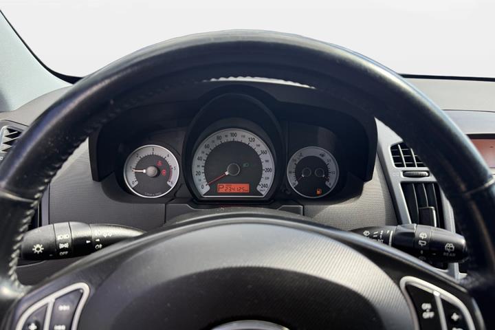 Blå Kia Ceed fra 2008