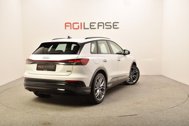 Hvid Audi Q4 e-tron fra 2021
