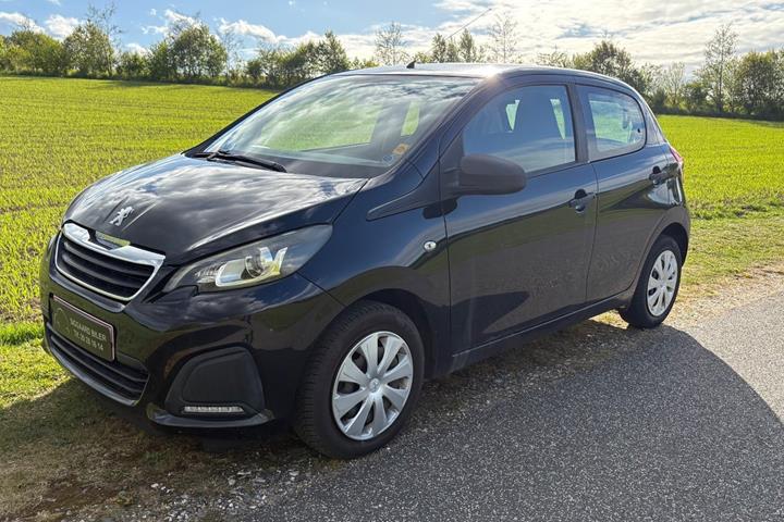 Sort Peugeot 108 fra 2014