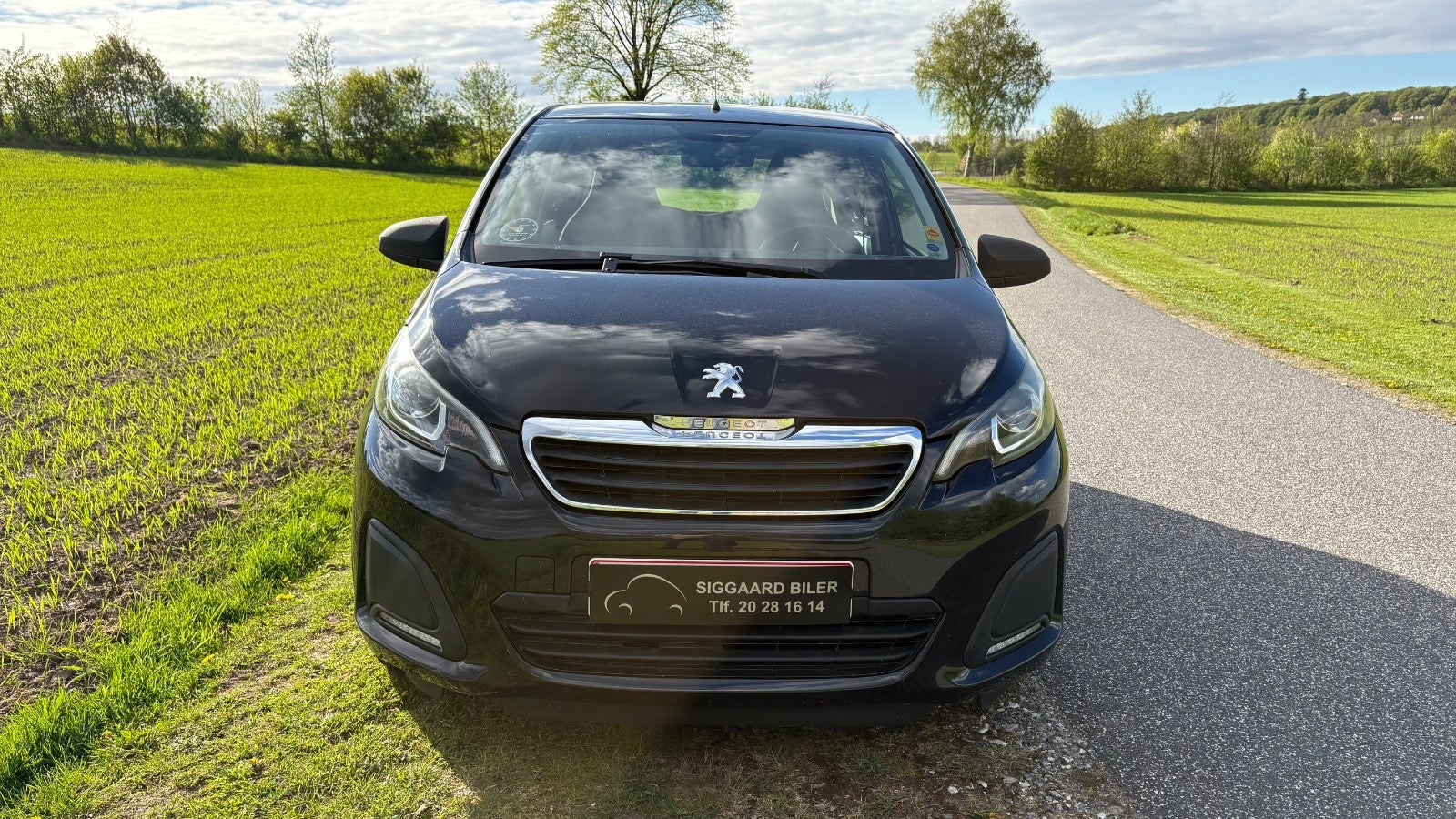 Sort Peugeot 108 fra 2014