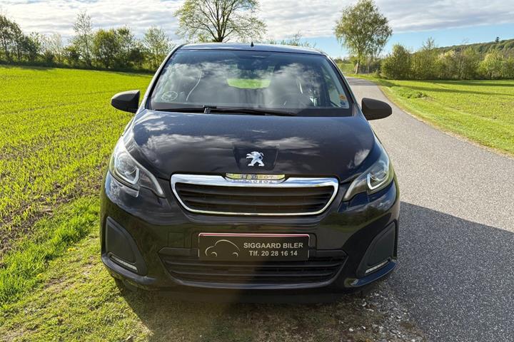 Sort Peugeot 108 fra 2014