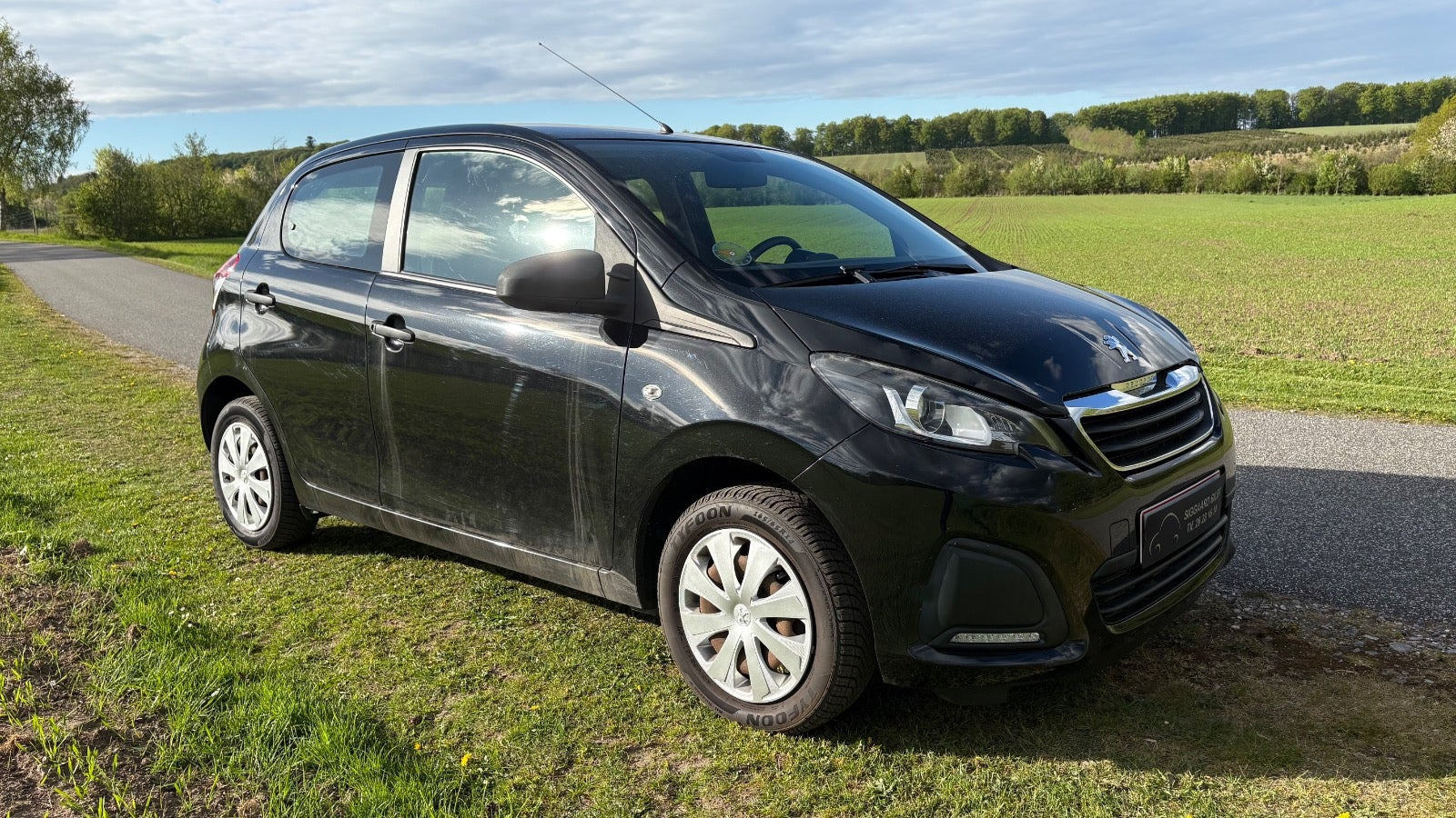 Sort Peugeot 108 fra 2014