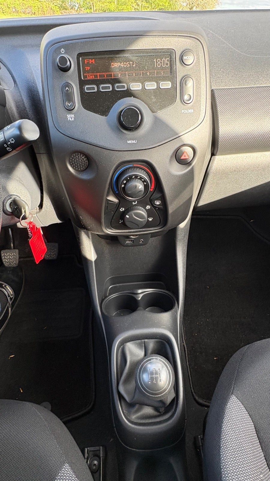 Sort Peugeot 108 fra 2014