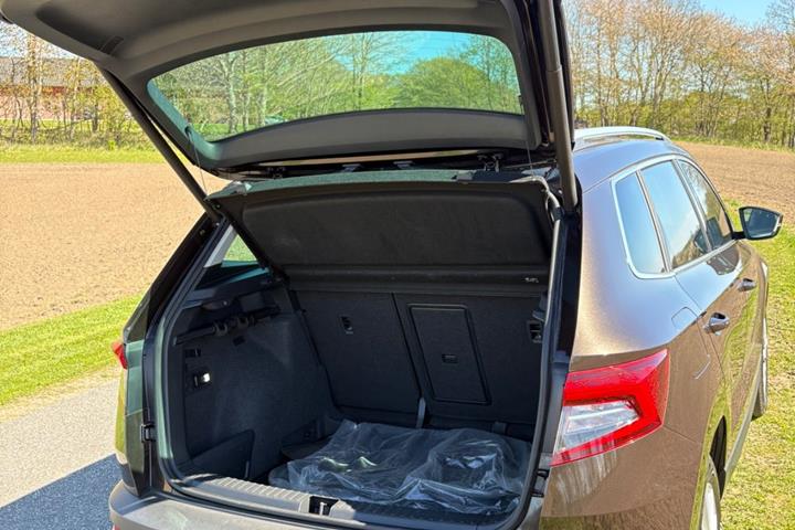 Brun Skoda Karoq fra 2019