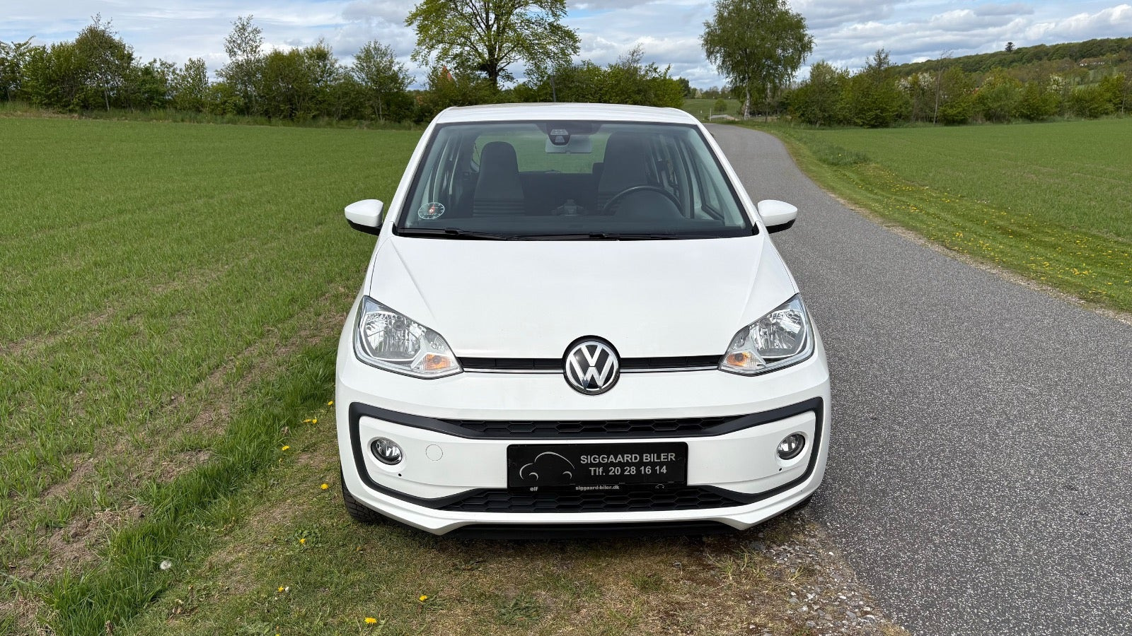 Hvid VW UP! fra 2019