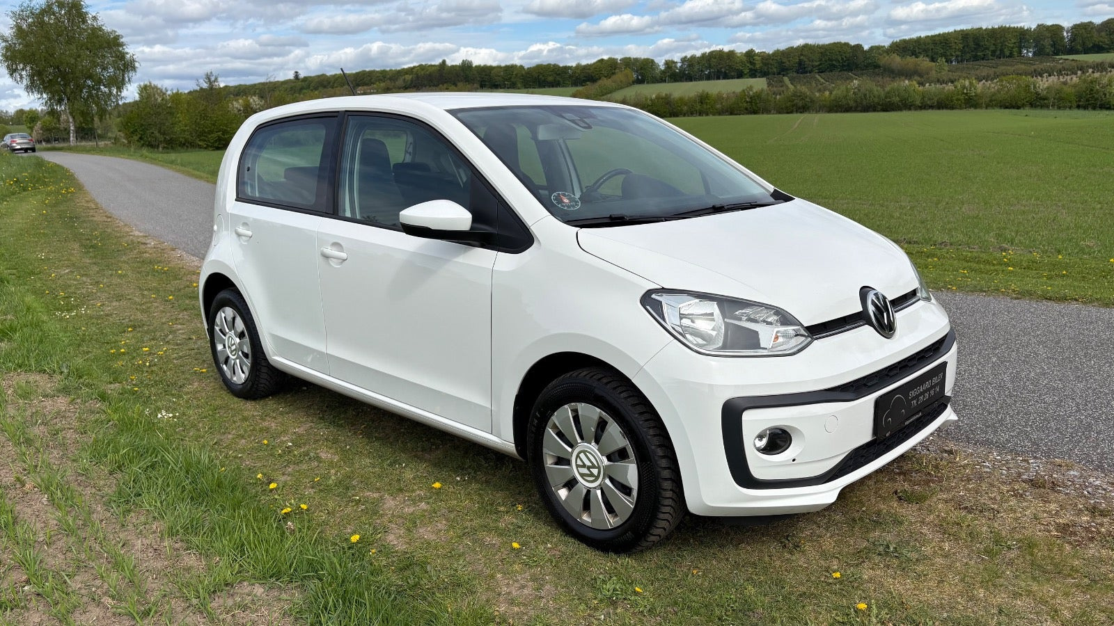 Hvid VW UP! fra 2019