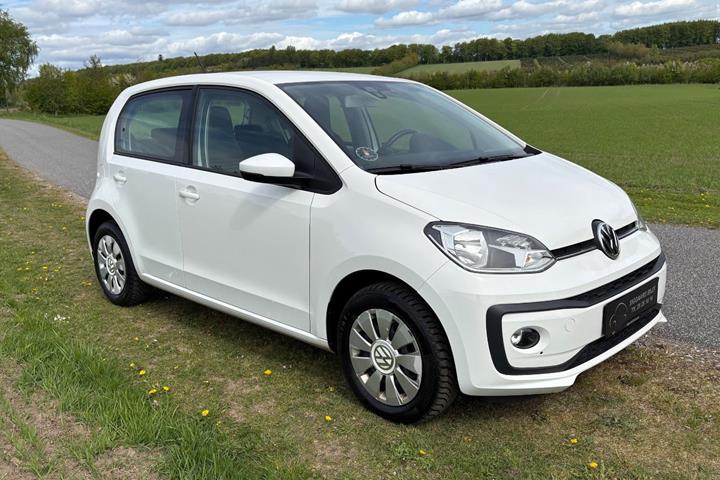 Hvid VW UP! fra 2019