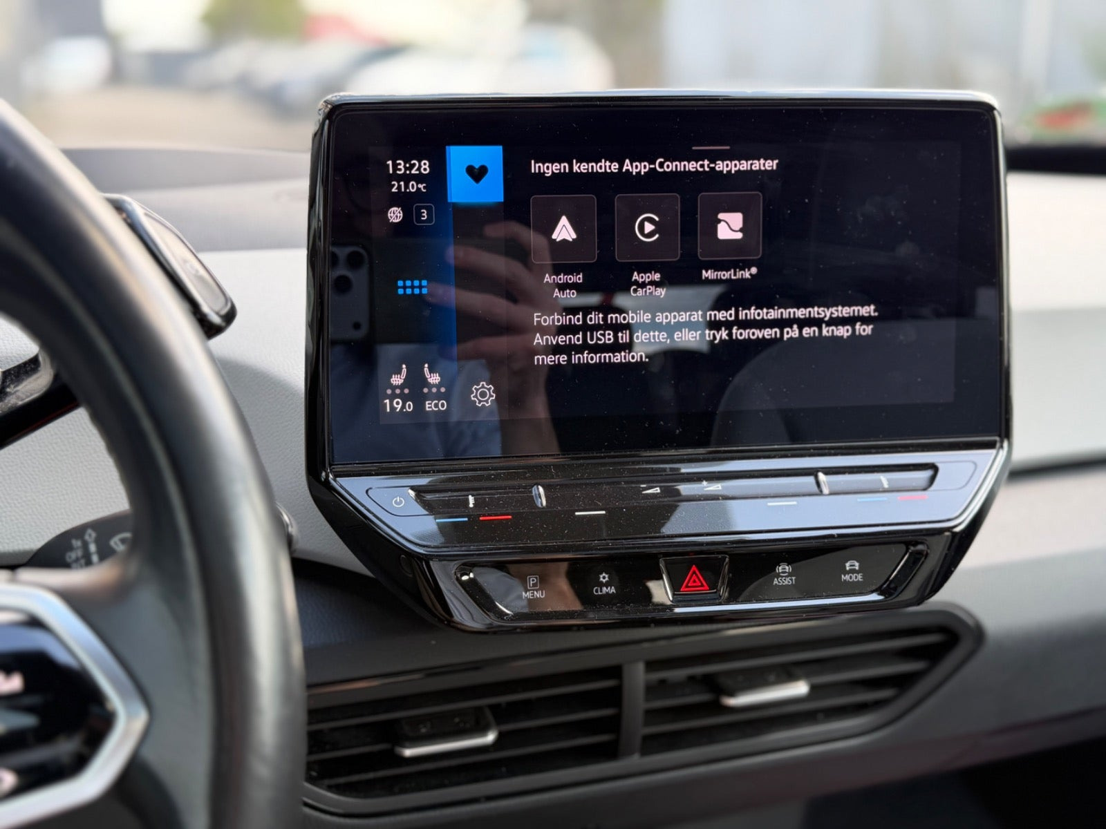 Grå VW ID.3 fra 2021