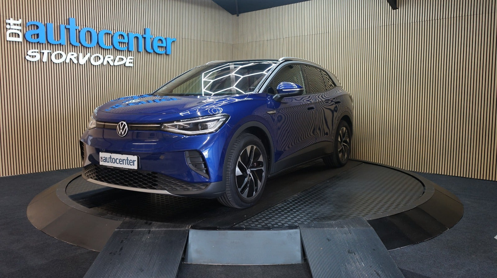 Blå VW ID.4 fra 2022