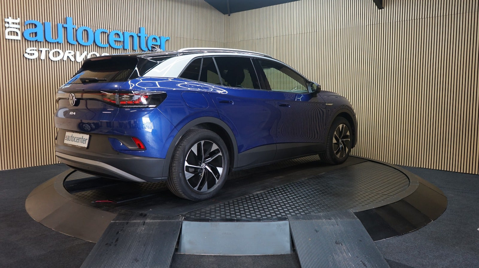 Blå VW ID.4 fra 2022