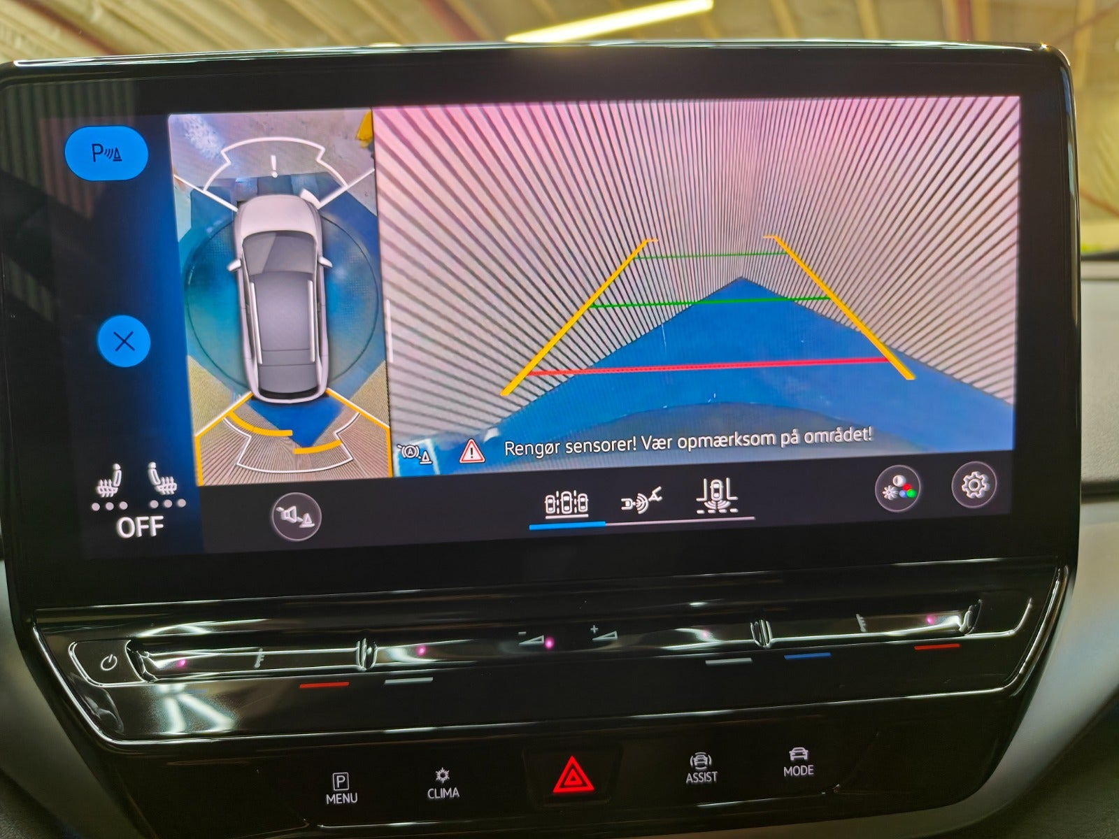 Blå VW ID.4 fra 2022