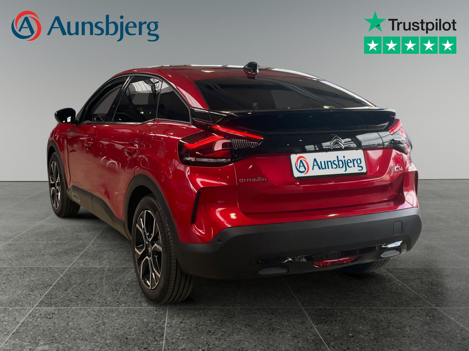 Rød Citroën ë-C4 fra 2023