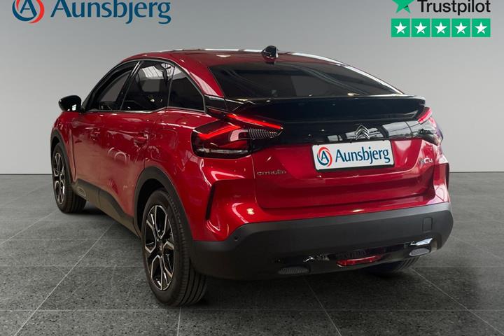 Rød Citroën ë-C4 fra 2023