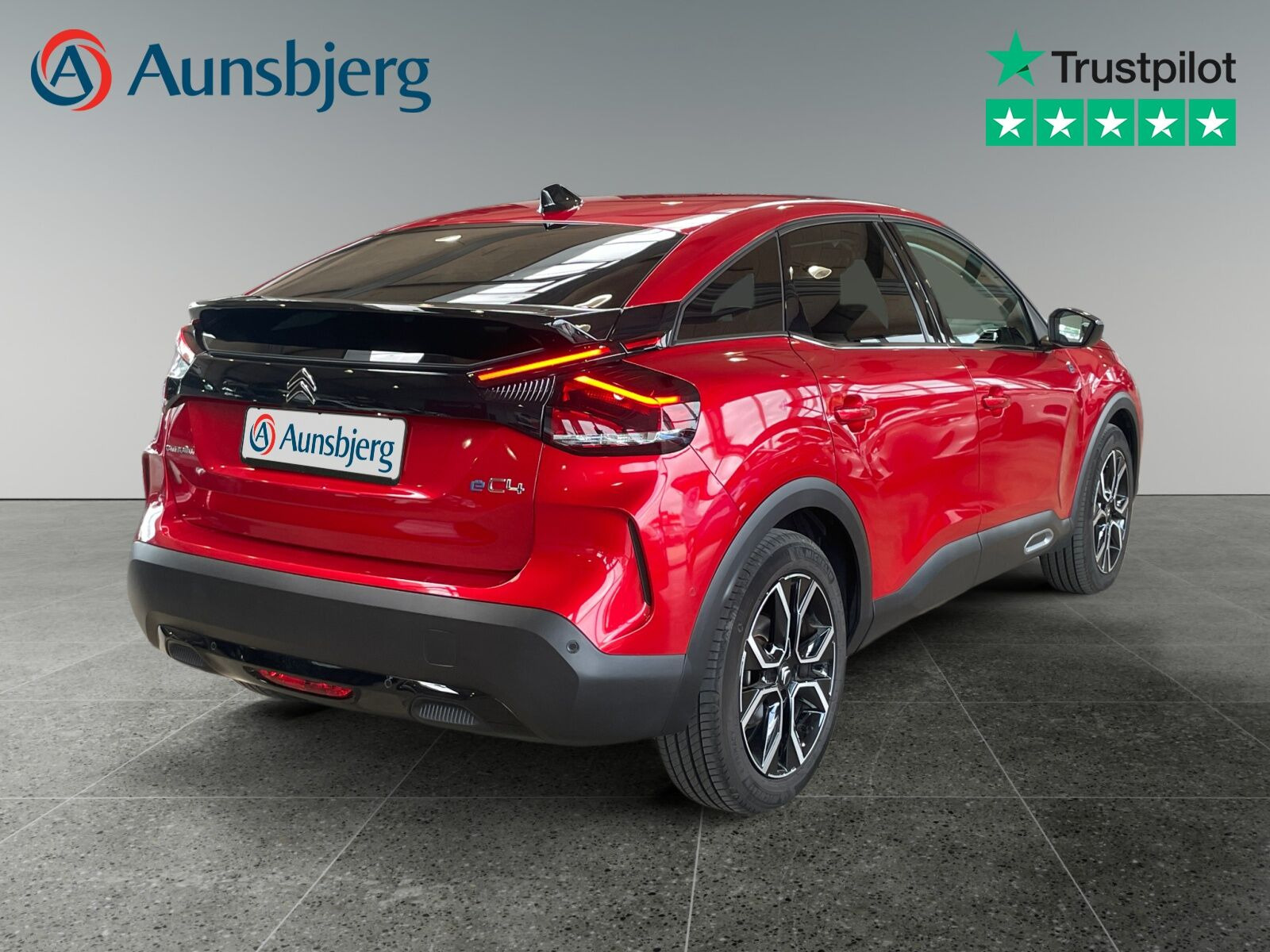 Rød Citroën ë-C4 fra 2023