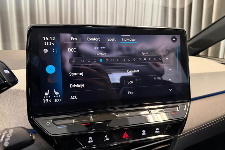 Grøn VW ID.3 fra 2023