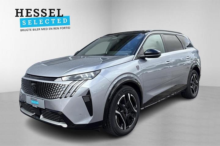 Grå Peugeot e-5008 fra 2025