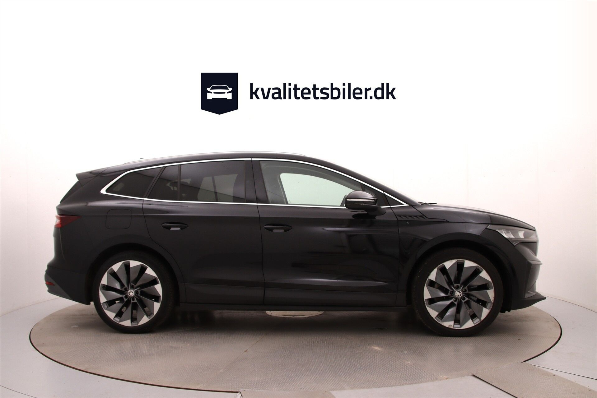 Sort Skoda Enyaq fra 2021