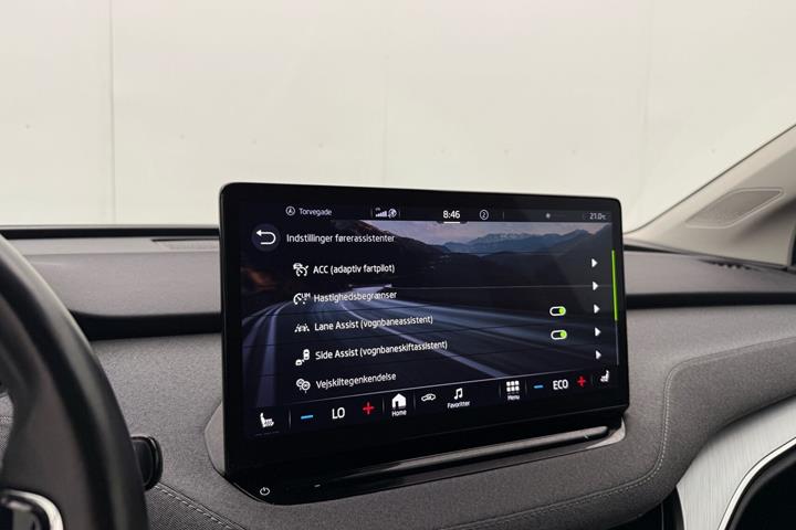 Sort Skoda Enyaq fra 2021