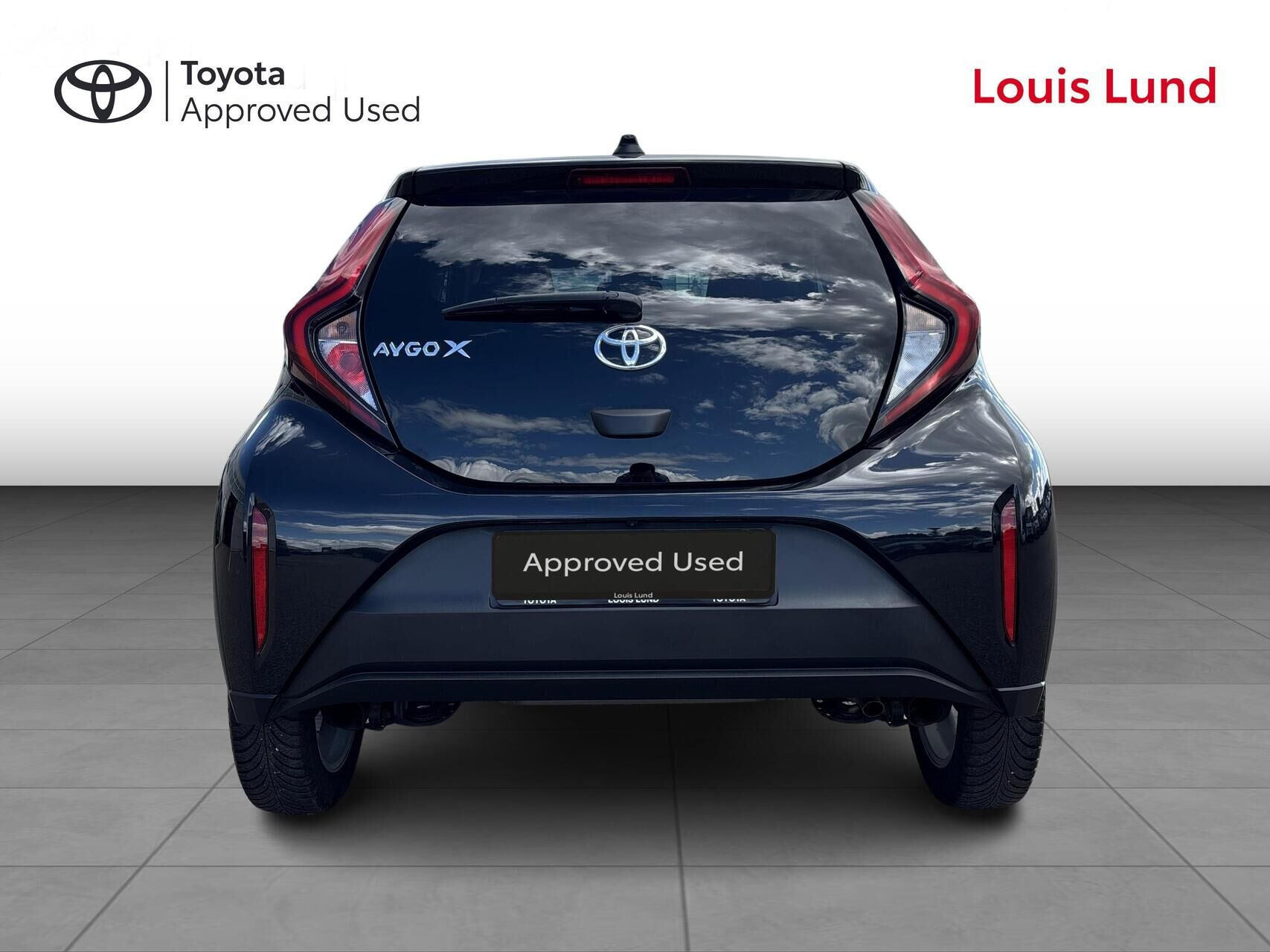 Sort Toyota Aygo X fra 2022