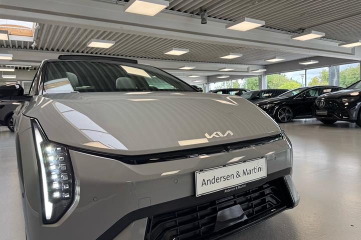 Grå Kia EV4 fra 2026
