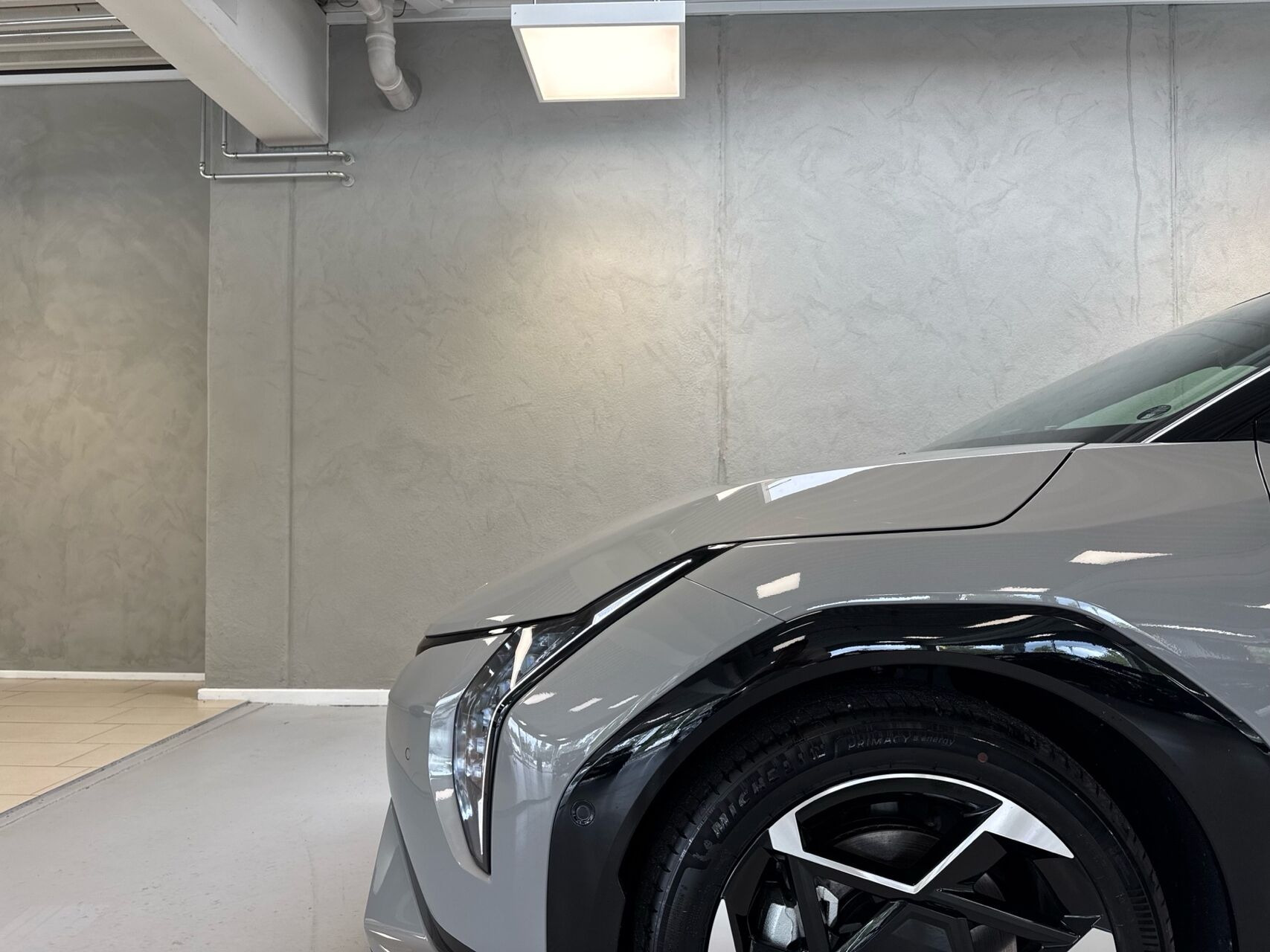 Grå Kia EV4 fra 2026