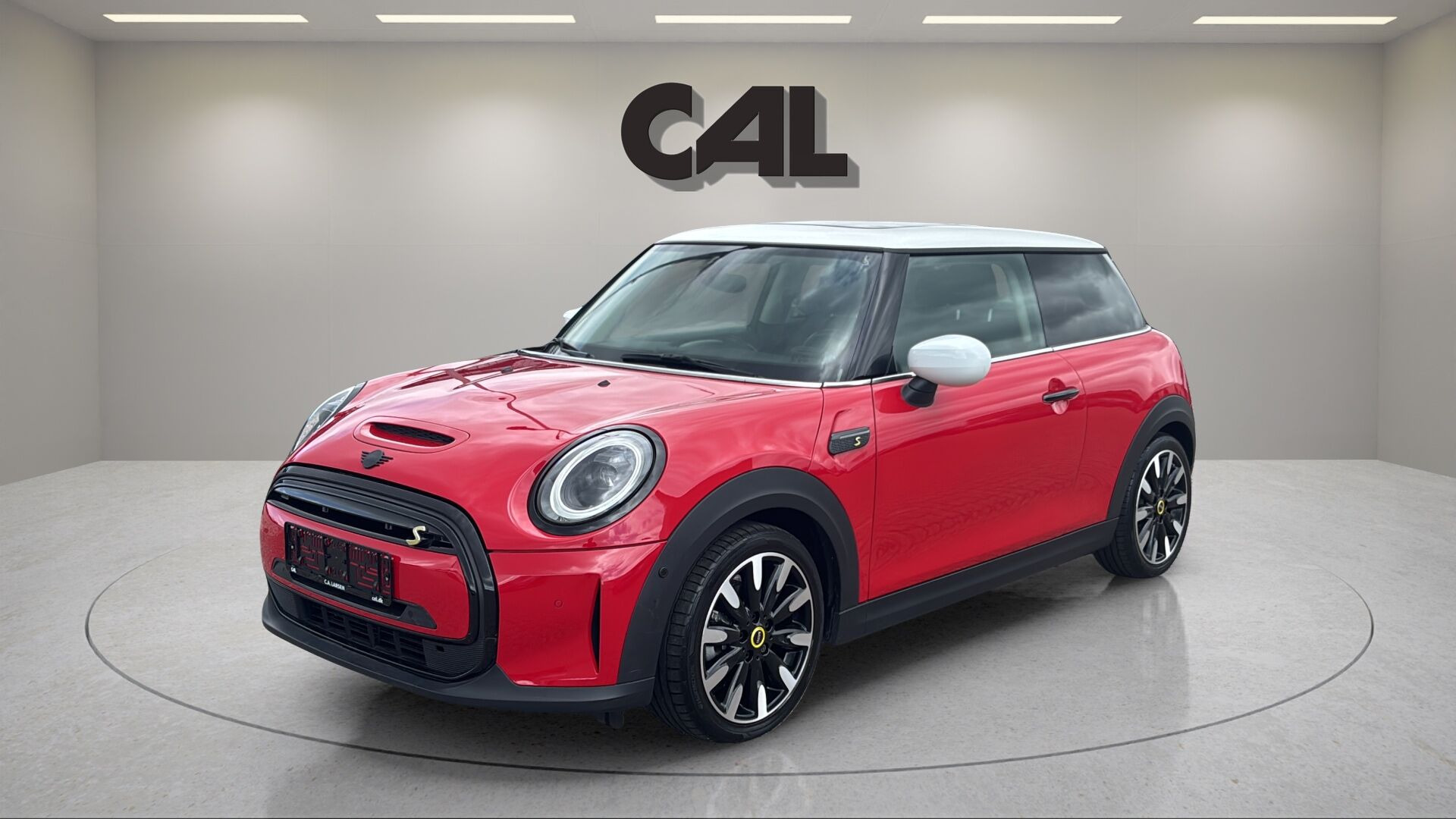 Hvid Mini Cooper fra 2022