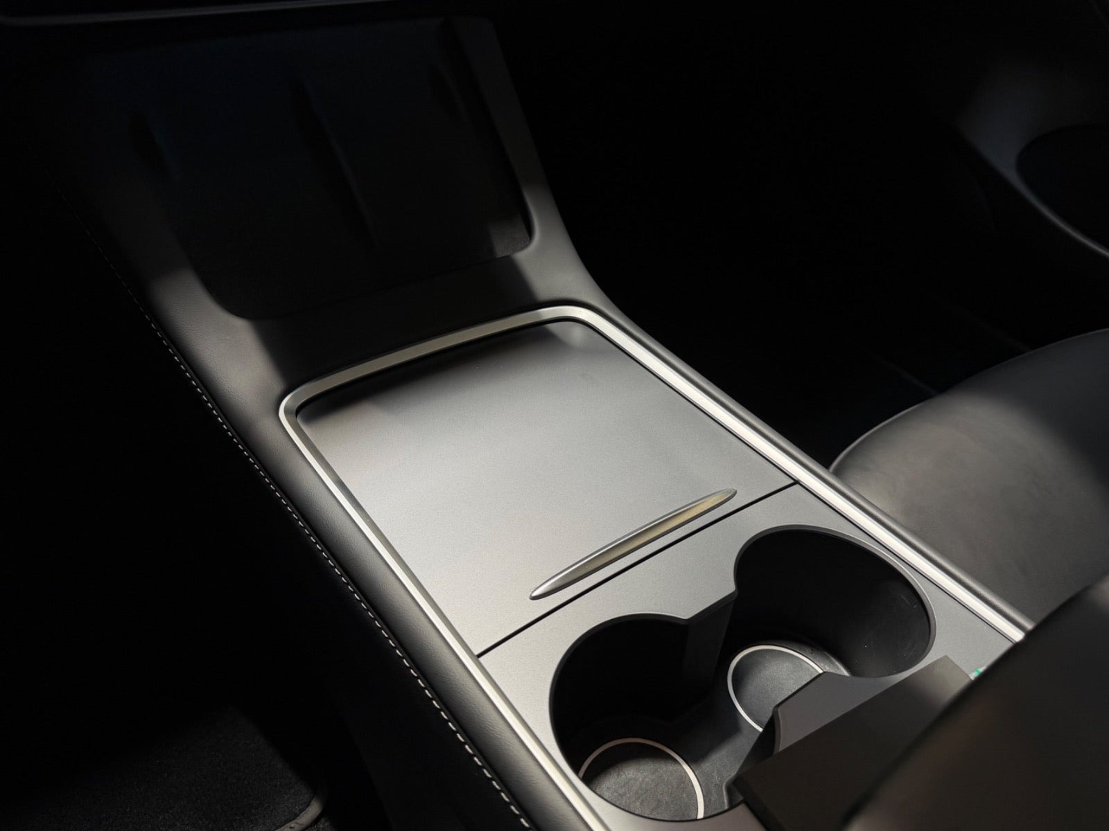 Sort Tesla Model 3 fra 2023