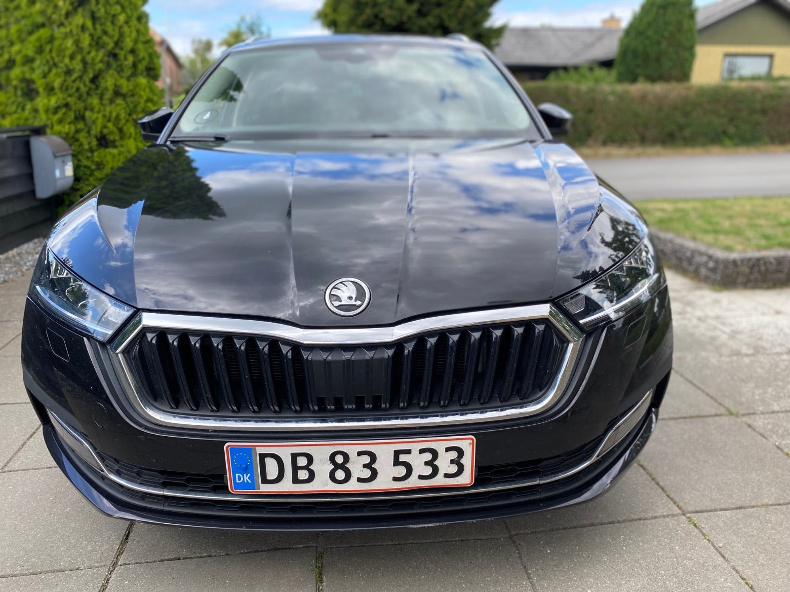 Sort Skoda Octavia fra 2021