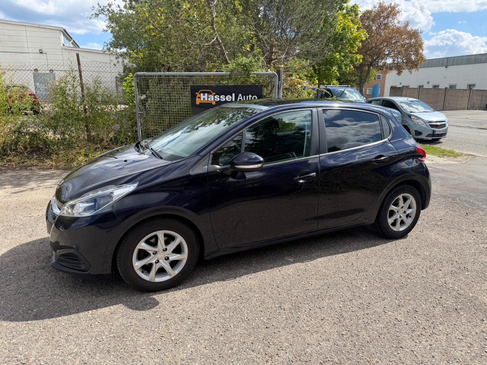 Grøn Peugeot 208 fra 2016