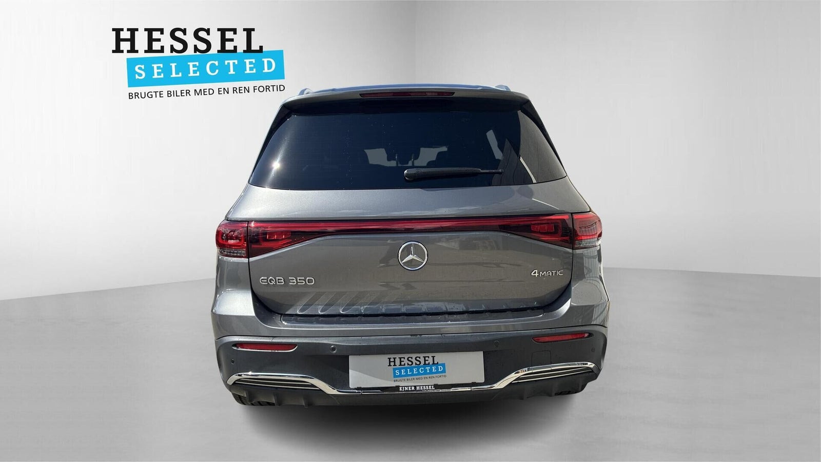 Grå Mercedes EQB350 fra 2023
