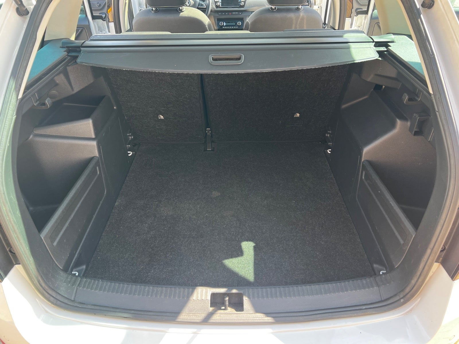 Hvid Skoda Fabia fra 2020