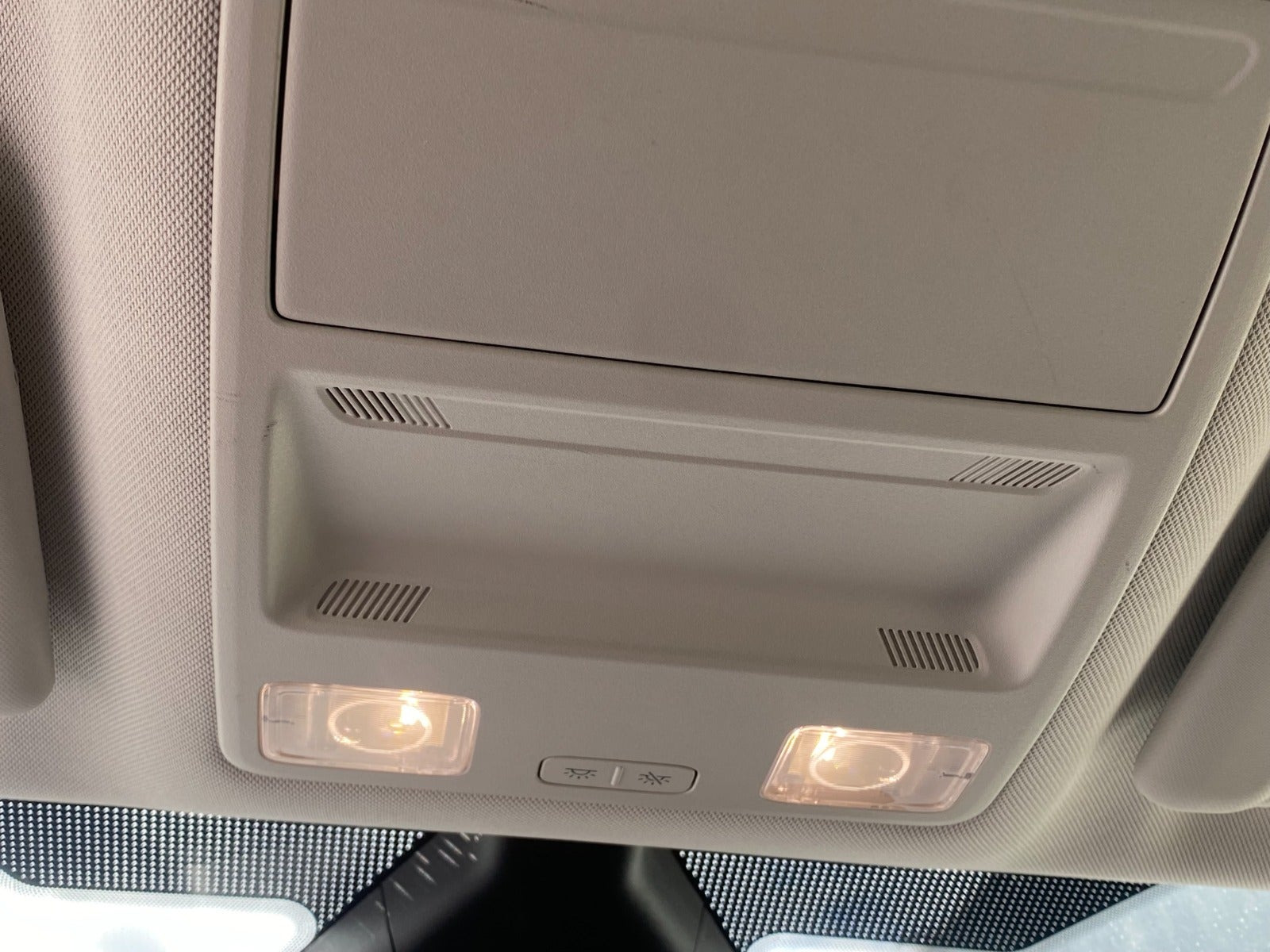 Blå Ford Fiesta fra 2019