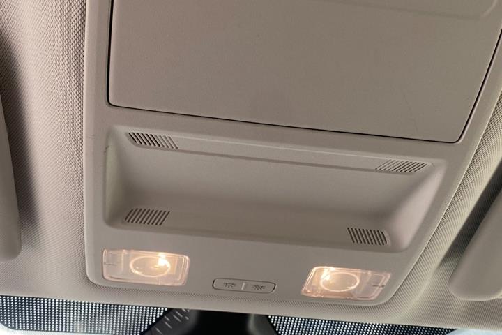 Blå Ford Fiesta fra 2019