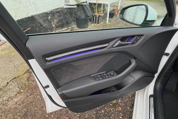 Sort Audi A3 fra 2015