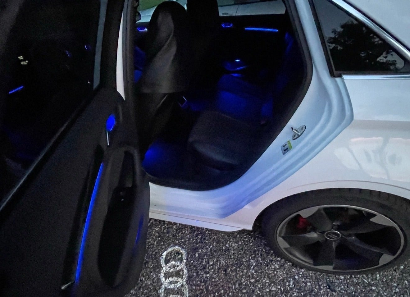 Sort Audi A3 fra 2015