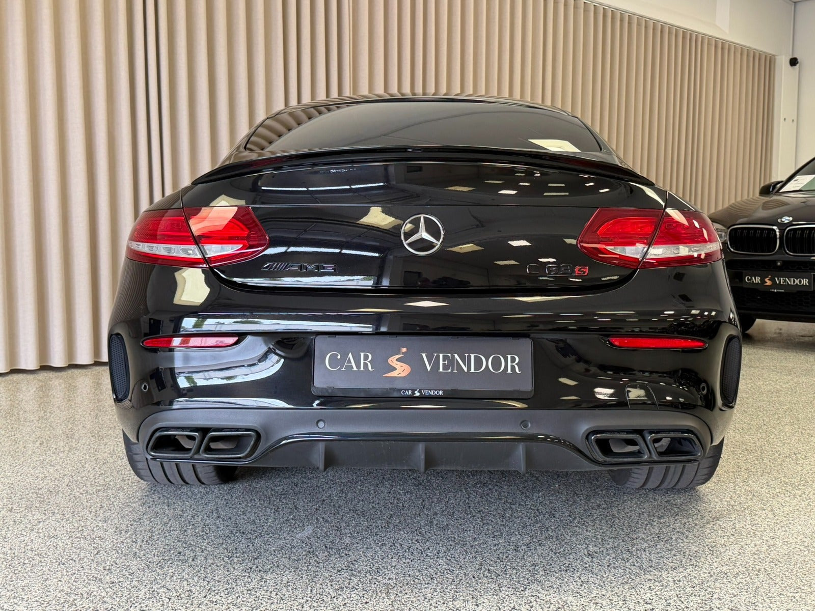 Sort Mercedes C63 fra 2016