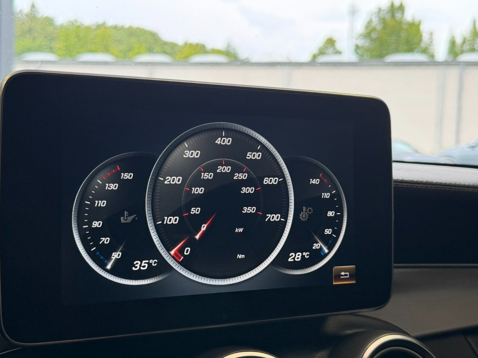 Sort Mercedes C63 fra 2016