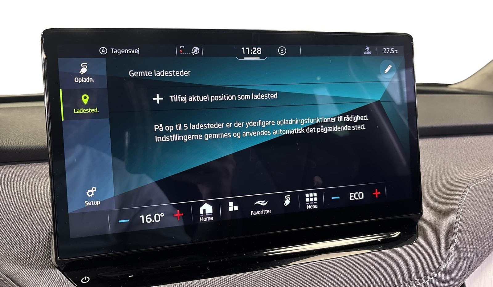 Sort Skoda Enyaq fra 2023