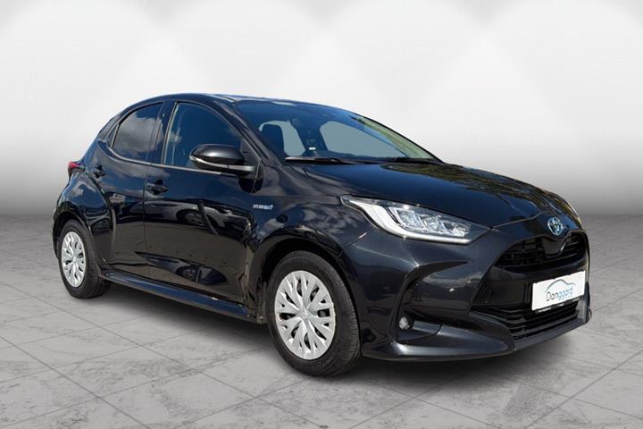 Sort Toyota Yaris fra 2020
