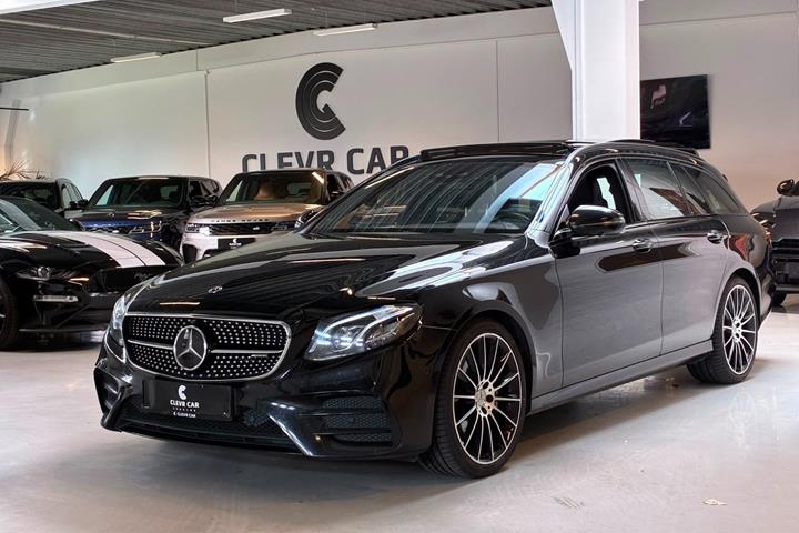 Sort Mercedes E43 fra 2017