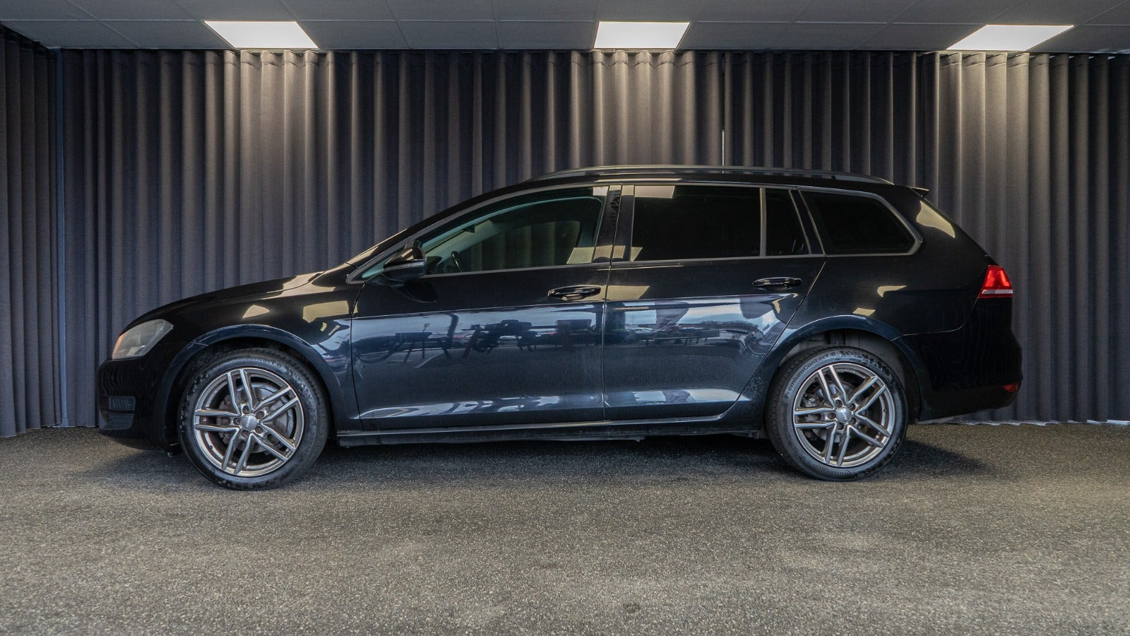 Sort VW Golf VII fra 2014