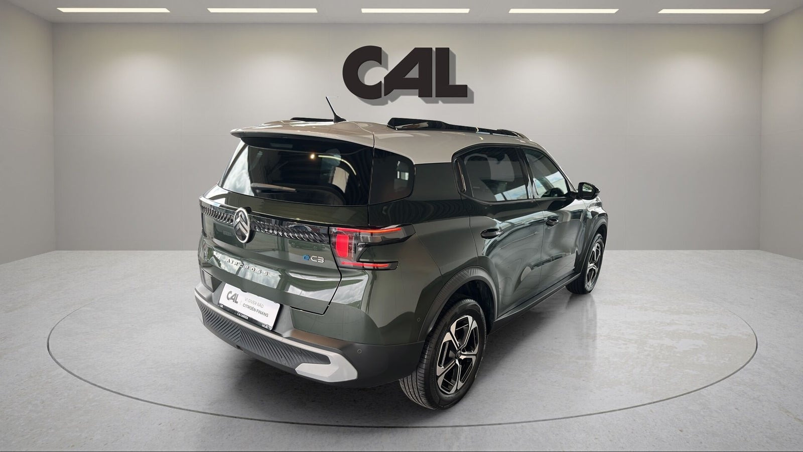 Grøn Citroën e-C3 Aircross fra 2025